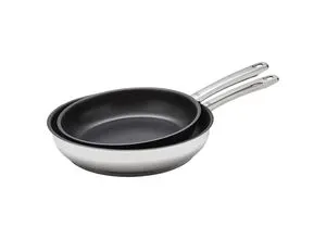 Silit Pfannenset 2-tlg. CALABRIA - Pfannen, edles 2-teiliges Set mit Antihaftbeschichtung für fettfreies Kochen, ideal für Omelettes und Schnitzel.