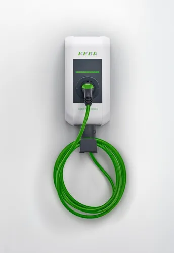 KEBA Wallbox a-series 22kW KC-P30-EC240432000GE - Wallbox für Elektrofahrzeuge mit 22 kW Ladeleistung, ideal für die Wandmontage und IP54 Schutzklasse, perfekt für Zuhause oder Unternehmen