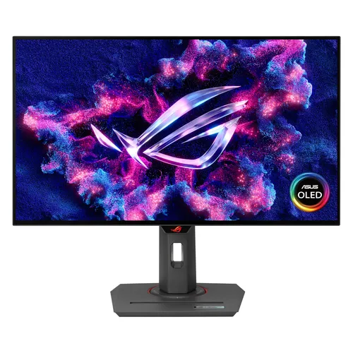 ASUS ROG Strix OLED XG27AQDMG - 27 Zoll WQHD Gaming Monitor, 240 Hz und 0,03 ms Reaktionszeit für ultraschnelles Gameplay