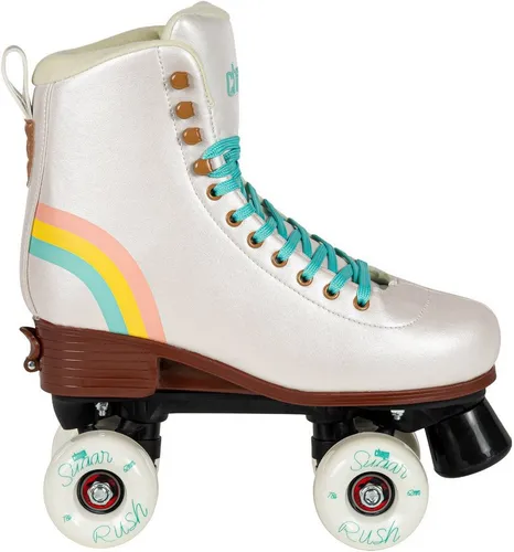 Chaya Rollschuhe Bliss Vanilla adjustable 39/42 - Inliner für Einsteiger und Fortgeschrittene, mit größenverstellbarem Softboot, abwaschbarem Obermaterial und komfortablem EVA-Fußbett für ein optimales Fahrgefühl.