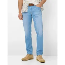 Brax Herren Five-Pocket-Hose Style CADIZ BRIGHT SEA WATER USED - Leichte Five-Pocket-Jeans im Straight Fit, ideal für den Alltag und vielseitig kombinierbar, in hellem Denim für einen frischen Look.