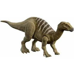 Mattel HDX41 Jurassic World Dominion Iguanodon Roar Strikers mit Sound - Actionfigur Iguanodon mit Brüllattacke und beweglichen Gelenken für realistischen Spielspaß. Perfekt für Dinosaurier-Fans ab 4 Jahren!