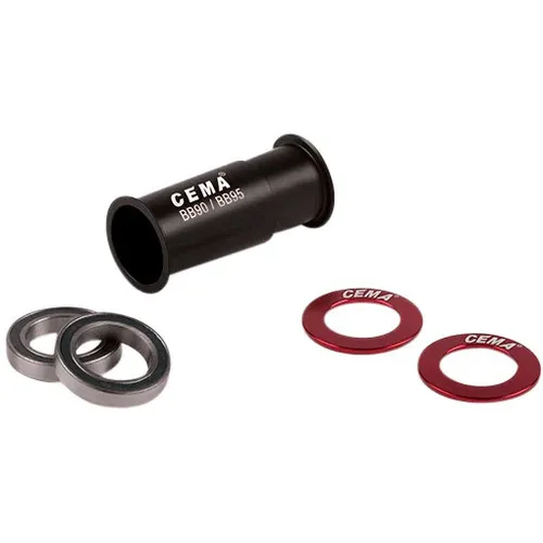 Cema Bracketas BB90-BB95 Shimano-Steel - Hochwertige Fahrradschaltungsteile für zuverlässige Leistung. Kompatibel mit Shimano und CEMA, ideal für den Outdoor-Einsatz und langlebig durch robustes Stahlmaterial.