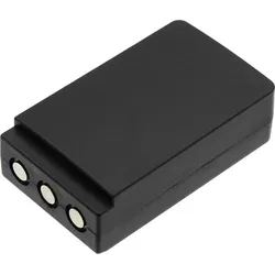 TECHTEK Akku für HBC Patrol S & Radiomatic RV – Orange - Kompatibler Ni-MH Akku mit 700mAh für zuverlässige Leistung. Ideal für Funkgeräte, sorgt für lange Nutzung ohne Unterbrechung.