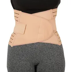 hemmy Fashion Bauchweggürtel Premium (1-tlg) Shapewear Bauchweg Gürtel Shaper Figurformender Taillenmieder beige XL/XXL