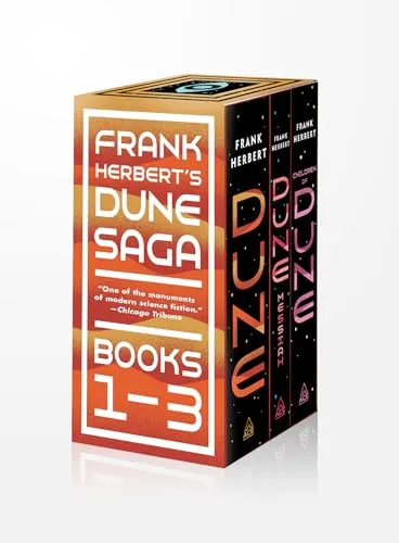 Frank Herbert's Dune Saga 3-Book Boxed Set: Dune, Dune Messiah, and Children of Dune - Hörbücher - Erleben Sie die epische Sci-Fi-Saga in einem 3-Buch Set, perfekt für Fans von Abenteuer und fantastischen Welten.