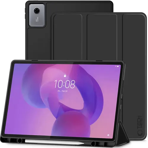 Tech-Protect Klappetui für Lenovo Idea Tab Plus 12.1 - Robustes Klappetui in Schwarz für Lenovo Idea Tab Plus 12.1. Schocksicher und ideal für den täglichen Einsatz. Schützen Sie Ihr Tablet stilvoll mit geprüfter Qualität.