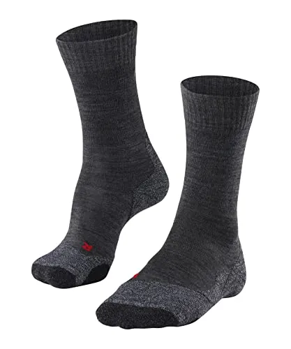 FALKE Herren Wandersocken TK2 Explore M - Schwarz Black-Mix 3010-O - Hochwertige Wandersocken aus atmungsaktiver Merinowolle mit antiblasen Polsterung, ideal für alle Outdooraktivitäten und Wetterbedingungen.