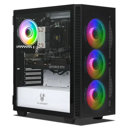 Ankermann Ryzen Gaming V3 - Leistungsstarker Gaming-PC mit Ryzen 7 und RTX 5070 - Desktop-PC mit AMD Ryzen 7 8700F, Nvidia GeForce RTX 5070 und 32GB DDR5 RAM. Ideal für Gaming und kreative Anwendungen, ausgestattet mit schneller 1TB NVMe SSD und RGB Gehäuse.