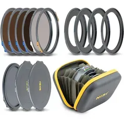 NiSi JetMag Pro Magnetischer Filter Kit 95mm - Cinema Kit mit Verriegelung - Foto-Filterset mit patentiertem magnetischem Verriegelungssystem für schnelle und sichere Filterwechsel, ideal für professionelle Fotografen.