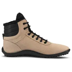 Leguano Barfußschuh beige 37 EU - Sneaker mit flexiblem Obermaterial für ein natürliches Barfußgefühl, ideal für gesundes Gehen und aktiven Lebensstil.