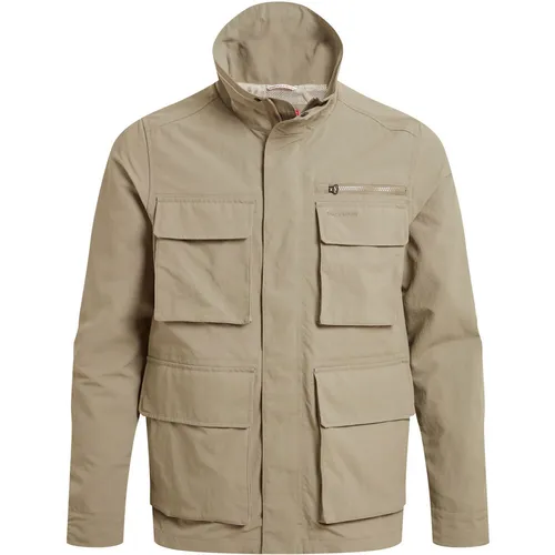 Craghoppers Nosilife Adventure Jacke IV - Freizeitjacke XL braun - Bequeme Freizeitjacke in Braun mit UV- und Insektenschutz. Ideal für Alltag und Reisen, ausgestattet mit praktischen Taschen. Hergestellt aus strapazierfähigem NosiLife-Material.