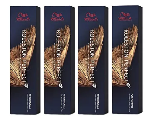 Wella Koleston Perfect ME+ 7/07 Mittelblond Natur Braun 60 ml - Haarfärbemittel für gleichmäßige und deckende Farben. In Kombination mit Welloxon Perfect erhalten Sie brillante Ergebnisse und eine einfache Anwendung.
