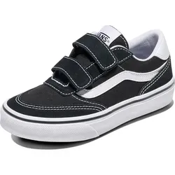 Vans Brooklyn Ls V Sneaker - Sneaker für Jungen, aus Veloursleder und Leinwand, mit doppeltem Klettverschluss für einfaches Anziehen und sportlichem Design.
