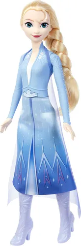 Mattel Disney Frozen Elsa - Singende Modepuppe, mit Song aus Die Eiskönigin II und abnehmbarem Rock für kreativen Spielspaß