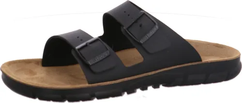 Birkenstock Sandale Bilbao - Schwarz, Größe 41 - Schuhe & Stiefel: Komfortable Sandale aus Birko-Flor mit Kork-Fußbett für optimalen Halt und Unterstützung, ideal für den Alltag.