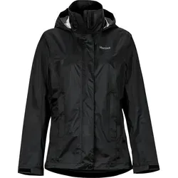Marmot Damen Precip Eco Jacke XL schwarz - Funktionsjacke aus Recycling-Material, leicht, wasserdicht und atmungsaktiv – ideal für Outdoor-Abenteuer.