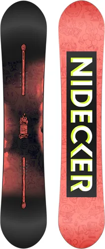 NIDECKER SENSOR PRO WIDE Snowboard 2026 - 158W - Das NIDECKER SENSOR PRO WIDE Snowboard 2026 - 158W bietet dank seiner True Twin-Form und klassischen Camber-Biegung hervorragende Kantenkontrolle und Pop. Ideal für Tricks und hohe Geschwindigkeiten, mit leichtem Kern für maximale Agilität.