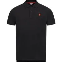 U.S. Polo Assn. Herren Basic Poloshirt Kurzarm mit Stretchkomfort - Zeitloses Herren Poloshirt von U.S. Polo Assn. aus hochwertiger Baumwollmischung mit Elasthan für optimalen Komfort und Bewegungsfreiheit. Ideal für Freizeit und Business Casual.