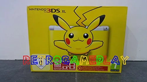Nintendo 3DS XL Konsole gelb - Limitierte Pikachu Edition - Konsolen, exklusive limitierte Edition mit Pikachu-Design und 3D-Gaming-Erlebnis für ultimative Unterhaltung.