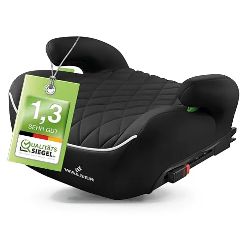 Kindersitzerhöhung Andy ISOFIX - Premium Sicherheit für Ihr Kind - Auto-Kindersitze: ECE R 129 geprüfter Kindersitz mit Isofix für maximale Sicherheit und einfachen Einbau, ideal für Familien unterwegs.