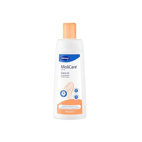 MoliCare Skin Hautpflegeöl: Intensive Pflege für empfindliche, sehr trockene Haut, hilft bei der Gesunderhaltung der Haut, 500 ml