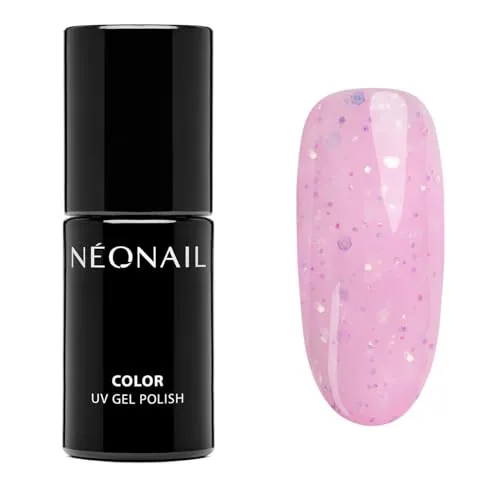 NÉONAIL UV Nagellack 7,2 ml - ROSA - PINK-TASTIC - NÉONAIL Farben - UV Lack Glitzer - Gel Nägel - Nageldesign -