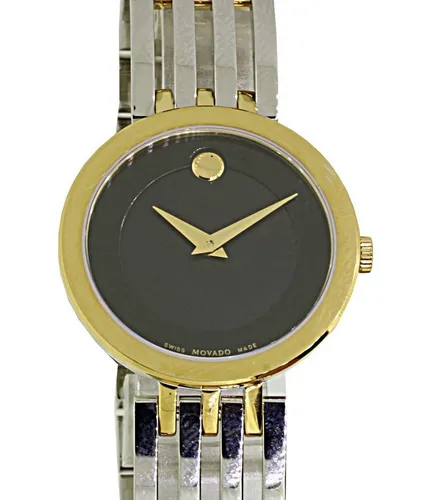 MOVADO Quarzuhr Esperanza - Elegante Damen-Armbanduhr von Movado mit Schweizer Quarzwerk, poliertem Edelstahl und Saphirglas. Ideal für stilbewusste Trägerinnen, die zeitloses Design schätzen.
