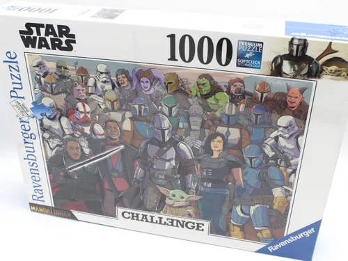 Ravensburger Star Wars Puzzle Neu & OVP 1000 Teile Mandalorian - Challenge