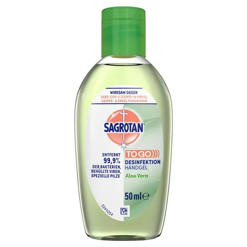 Sagrotan Hand-Desinfektionsgel mit Aloe Vera 50ml Desinfektion Handgel