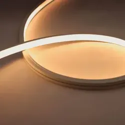 ISOLED Wallwasher Flexband 20x55° 2700K 24V DC 18W IP54 CRI90 5m Rolle - Hochwertiges ISOLED Wallwasher Flexband mit 20° Abstrahlwinkel für effektvolle Beleuchtung von Fassaden und Innenräumen. Ideal für den Außenbereich dank IP54 Schutz und dimmbar für individuelle Lichtstimmungen.