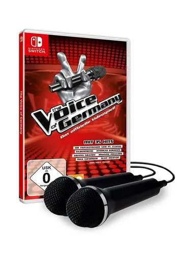 The Voice of Germany - Das offizielle Videospiel [+ 2 Mics] [Nintendo Switch] - Spiele für Nintendo Switch - Erlebe die TV-Show hautnah mit Blind Auditions und Live-Shows, inklusive 35 Songs und original Musik-Videos für unvergessliche Karaoke-Momente!