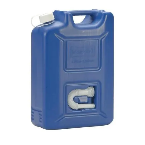 AdBlue-Kanister 20L HDPE - Sicherer Transport - Praktischer 20L AdBlue-Kanister aus robustem HDPE mit kindersicherem Verschluss. Ideal für den einfachen und sicheren Transport von wässriger Harnstofflösung, platzsparend stapelbar.
