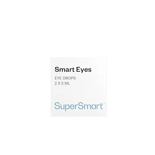 Supersmart - Smart Eyes™ Augentropfen mit 1% N-Acetyl-L-Carnosin - Medikamente bei Augenbeschwerden: Schützt vor trockenen Augen und Reizungen, enthält hochwertige Antioxidantien und ist glutenfrei.