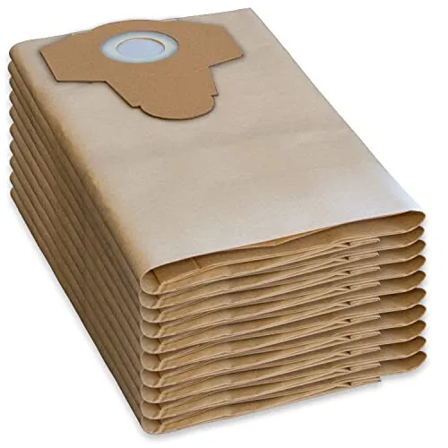 Original Parkside Lidl Staubsaugerbeutel für Nass-Trocken-Sauger PWD 25, 30, PNTS 23, 30, 1400, 1500 A1, A2, B1, C1, D1, B2, B3, E2, C4, D5, F2, H4 10