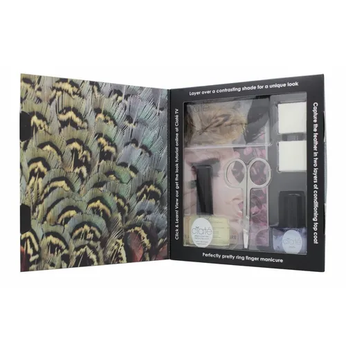 Ciate Feathered Manicure Ruffle My Feathers Geschenkset 5ml - Bunter Farblack - Buntes Nagellack-Set für kreative Maniküren. Enthält alles für einen stilvollen Look. Perfekt für besondere Anlässe und den täglichen Gebrauch.