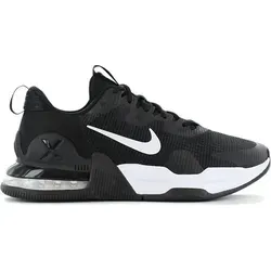 NIKE AIR MAX ALPHA TRAINER 5 - Herren Trainingsschuh, Gr. 45, schwarz-weiß - Herren-Sportschuhe mit Max Air-Dämpfung für optimale Stabilität beim Gewichtheben. Ideal für intensive Workouts, bietet Komfort und Style in einem.
