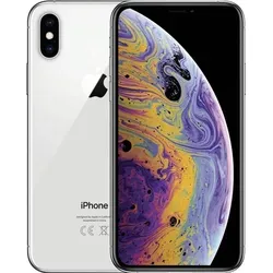 Apple iPhone XS, 64GB - Silber (Generalüberholt) - Simlockfreies Handy mit Super Retina Display und 12MP Dual-Kamera für beeindruckende Fotos. IP68-zertifiziert, staub- und wasserbeständig.