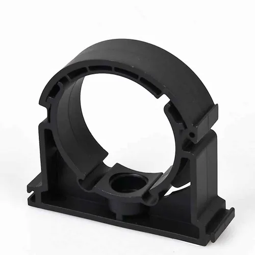 Rohrschelle Rohrklemme Klemmschelle für 63 mm PVC Rohr - PP Schelle mit Bügel