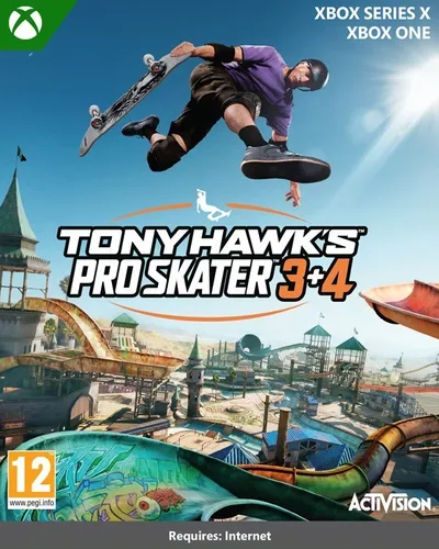 Tony Hawk´s Pro Skater 3+4 für Xbox One & Series X - PC- & Videospiele, Vorbestellung für das aufregende Skateboarding-Videospiel, das am 11.07.2025 erscheint - ideal für Fans der Tony Hawk-Serie!