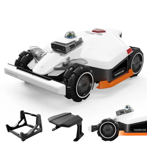 Mammotion LUBA 3 AWD 3000 Mähroboter ohne Begrenzungskabel - Der Mammotion LUBA 3 AWD 3000 Mähroboter bietet Allradantrieb und meistert Steigungen bis 80 %. Mit KI-gestützter Hinderniserkennung und präziser Navigation für effizientes Mähen bis 3000 m². Perfekt für komplexe Gärten.