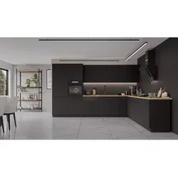 Winkelküche SIENA 350x290 cm - Moderne Einbauküche in Schwarz Matt - Küchenzeilen: Die SIENA Eckküche bietet mit ihrem eleganten Design und cleveren Stauraum Lösungen für jede Küche. Perfekt für stilbewusste Köche!