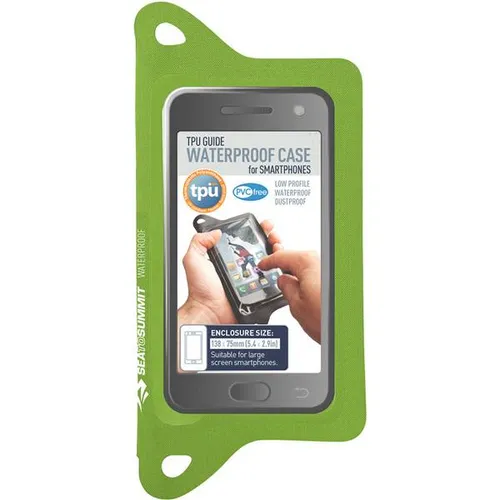 Sea to Summit TPU Guide Waterproof Cases Schutztasche M - Grau - Wasserdichte Tasche für Boote, aus leichtem und robustem TPU, mit Touchscreen-kompatibler Oberfläche und sicherem Ziplock Rollverschluss für optimalen Schutz.