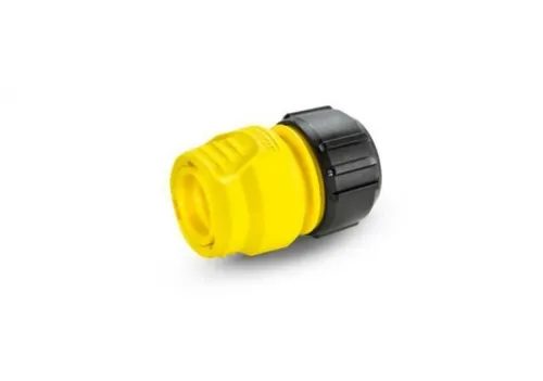 Kärcher 2.645-191.0 Schlauchkupplung (Universal) schwarz - Ventile & Verbindungen, ergonomisches Design für alle gängigen Schlauchgrößen (1/2", 5/8", 3/4") sorgt für eine einfache Handhabung.