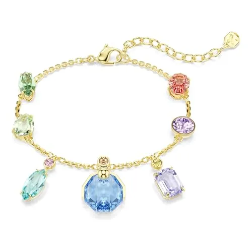 Swarovski Gema Armband mit schwingenden Kristallen - Entdecken Sie das strahlende Gema Armband mit funkelnden Swarovski Kristallen in verschiedenen Schliffen. Ein ideales Accessoire für lebendige Farbakzente und besonderen Stil.