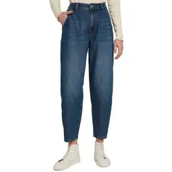 TOM TAILOR Denim Mom-Jeans mit Stretchanteil - Stretchjeans für Damen mit hohem Komfort, atmungsaktiv und elastisch, ideal für lässige Outfits.