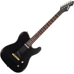 Slick SL50 BK E-Gitarre Black - Gitarren der SL50 Serie, aus Sumpfesche mit Jatoba/Ahorn-Hals, ausgestattet mit hochwertigen SL119 und SLP121 Tonabnehmern für einen kraftvollen Sound.