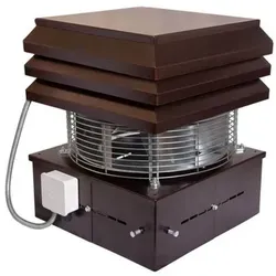 Gemi Elettronica Schornstein Ventilator Rauchsauger für Kamin mit Kupfergehäuse - Hitzebeständiger Ventilator für Kamin mit elegantem Kupfergehäuse. Ideal zur Reduzierung von Rußablagerungen und für effizienten Luftaustausch. CE-zertifiziert und für Wandmontage geeignet.