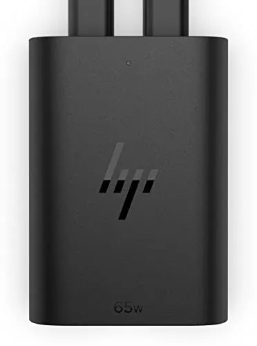 HP 65W GAN USB-C Laptop Charger - Ladegeräte & Netzteile für tragbare Computer, schnelle und effiziente Leistung mit umfassender Konnektivität für einfache Nutzung.
