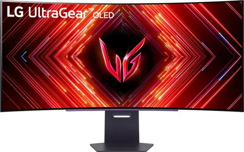 LG Electronics 45GS95QX-B.AEU - 45" UltraWide QHD Gaming OLED-Monitor, 240 Hz, 0,03 ms Reaktionszeit für flüssige Bewegungen und brillante Farben